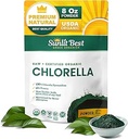 Sunlit Best USDA Organic Premium Chlorella Tablets 500 Tabs | 100% Pure Chlorella Superfood Supplement High in Protein, Chlorophyll, Vitamins, & Minerals | Supports Good Health, Wellbeing & Recovery
