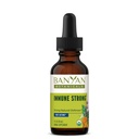 Banyan Botanicals Immune Strong – Organic Liquid Extract with Turmeric & Tulsi ­­– Ayurvedic Immune Formula that Supports The Body's Natural Defenses* – 1 fl oz – Non-GMO Sustainably Sourced Vegan