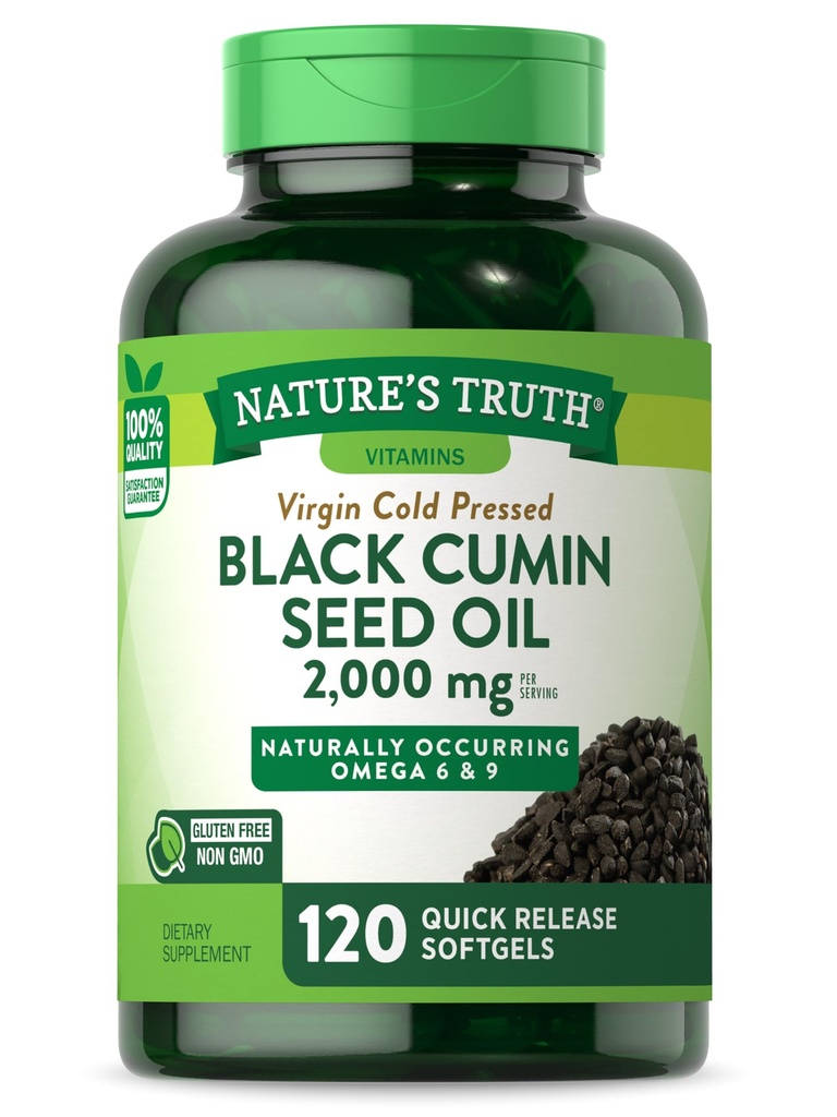 Η αλήθεια της φύσης Black Seed Oil Χάπια 