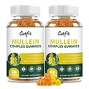 (120 τμχ) Mullein Gummies for Lungs Detox– Mullein Leaf Extract with Quercetin, Elderberry for αναπνευστική & ανοσοποιητική υποστήριξη, αναπνοή & πνεύμονα Καθαρίστε για καπνιστές, Vegan, ανανάς Γεύση, (2 πακέτο)