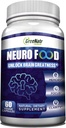 GreeNatr Brain Συμπληρώματα μνήμης και εστίασης - Ginko Biloba Capses Brain Booster Supplement με B1, Folic Acid & Calcium - Συμπληρώματα μνήμης για Γνωστική & Εγκεφαλική Υγεία 60 Κάψουλες (1 Μπουκάλι)