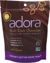 Adora συμπλήρωμα ασβεστίου, Fairtrade σκούρα σοκολάτα, συσκευασία των 12 - 30 ct