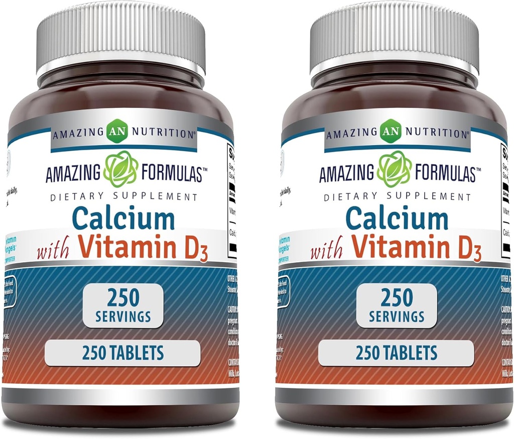 Amazing Formulas Calcium with Vitamin D3 Supplement 