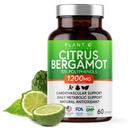 Citrus Bergamot Supplement 1200mg Εξαιρετικά συμπυκνωμένο σε 70% Πολυφαινόλες - Pure Milgamot Extract for Heart Health, Immunity, Antioxidant - 60 κάψουλες λαχανικών, Made in USA