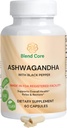 Ashwagandha με Black Pepper Ashwagandha συμπληρώματα – 60 Count Pure Ashwagandha κάψουλες για την υποστήριξη του ανοσοποιητικού, Energy Boost – μη GMO Vegan φιλικό Ashwagandha Complex