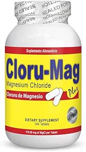 Magnesium Chloride - 140 Tablets (Cloruro de Magnesio)