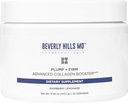 Beverly Hills MD Plump + Firm Advanced Collagen Booster for Aging Skin-Nutrient Powder Drink Mix Formula for Plumper, Firmer, Skin w/Collagen Peptides, Polyphenols, Ceramides (Λεμονάδα Raspberry)
