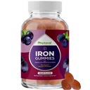 Φυσικές Πολυβιταμίνες Σιδήρου Gummies για ενήλικες - Ενηλίκων Gummy Βιταμίνες με σίδηρο και ενέργεια Boost B Complex Vitamins - Gummy συμπλήρωμα και ψυχική καθαρότητα Focus Multivitamin