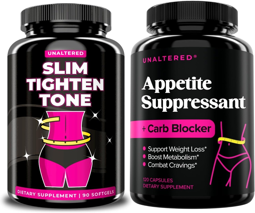 Unaltered Bely Fat Burner & Ορεκτικό Καταπιεστικό - Βάρος Απώλεια Δέσμη για τις γυναίκες - 1 μήνας προσφοράς