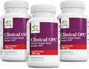 Terry Φυσικά Clinical OPC Extra Strength - Καρδιαγγειακή Υγεία & Υποστήριξη Εστίασης - Συμπλήρωμα με εκχύλισμα σπόρων σταφυλιού - Συμπλήρωμα υποστήριξης ανοσοποιητικών - 60 Softgels (Pack of 3)