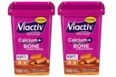 Viactiv Max Formula Calcium +Vitamin D3 συμπλήρωμα για την υγεία των οστών, πλούσιο καραμελέ, 100 μαλακά μάσημα - 2 συσκευασίες
