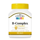 21st Century Healthcare, B Complex Plus Vitamin C, δισκία 100 Count (Pack of 1)