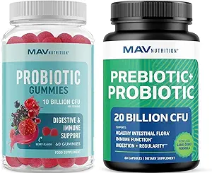 Probiotic & Prebiotic Κάψουλες και Probiotic Gummies 
