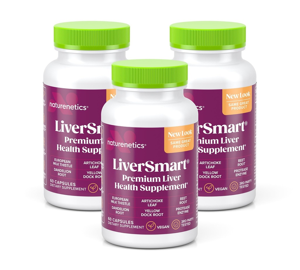 LiverSmart - Liver Cleanse & Repair Formula with European Milk Thistle, Silymarin, Artichoke, Dandelion, Κίτρινη Ρίζα Dock, Beet Root - Συμπλήρωμα για την ενίσχυση, ανανέωση και υποστήριξη της υγείας του ήπατος (3)