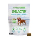 Nutramax Welactin Omega 3 Fish Oil for Dogs, Skin and Coat Health Supplement, Plus ανοσοποιητικό και γενική υγεία, Premium Omega 3 λιπαρά οξέα, πολυβιταμίνη για σκύλους, μαλακό μάσημα, 60 Count