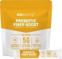 GoBiotix Fiber Supplement σκόνη με τα πρεβιοτικά για Digestive Υγεία και GLP-1 Υποστήριξη, διαλυτές ίνες για την υγεία των ούλων & Debloat, Keto, Vegan, Gluten & Sugar Free, 20 υπηρεσίες (Ταξίδι)