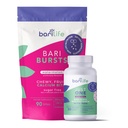 Bari Life Only One Chewable: Μια φορά καθημερινή Bariatric Multivitamin + σίδηρο και BariBurst Calcium Citrate Soft Chews for Gastric Bypass, Gastric Sleeve and Duodenal Switch (Νερόμελο)