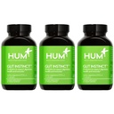 HUM Gut Instinct Daily Probiotics for Women and Men, Digestive Health, Lactobacillus, Bifidobacterium Strains for Immune Support, Probiotic Supplement for Healthy Gut Diversity, 90 Κάψουλες