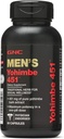 GNC Men's Yohimbe 451, καθαρό εκχύλισμα, 60 κάψουλες
