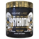 Insane Labz Psychotic Gold, Υψηλής διεγερτικής πριν από την προπόνηση σκόνη, Extreme Lasting Energy Focus, Αντλίες και αντοχή με Beta Alanine, DMAE Bitartrate, NO Booster (35 εξυπηρετούν, Blue Punch)