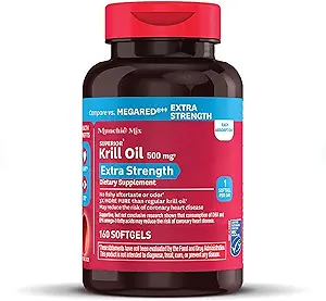 MUNCHIE MIX Extra- Strength Krill Oil, 500 mg (160 ct.)