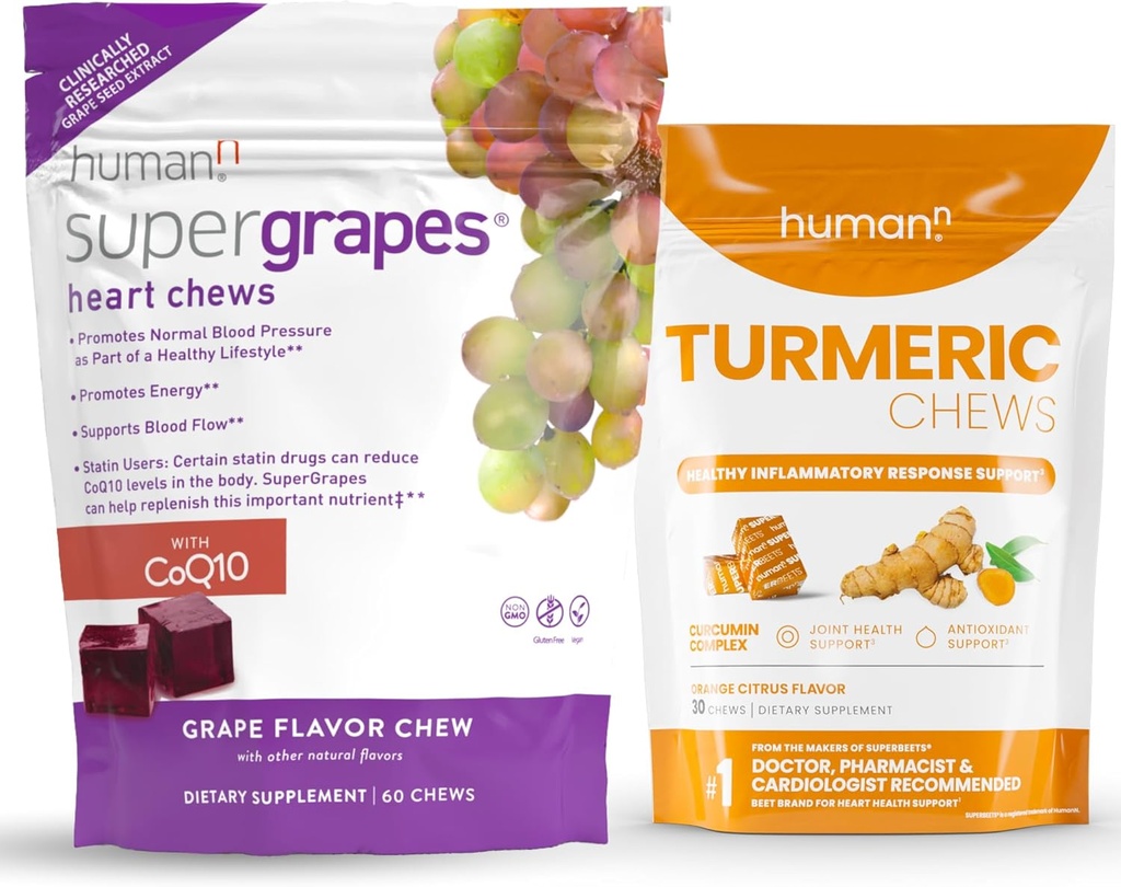 Ανθρώπινες Super Grapes & Κουρκουμά