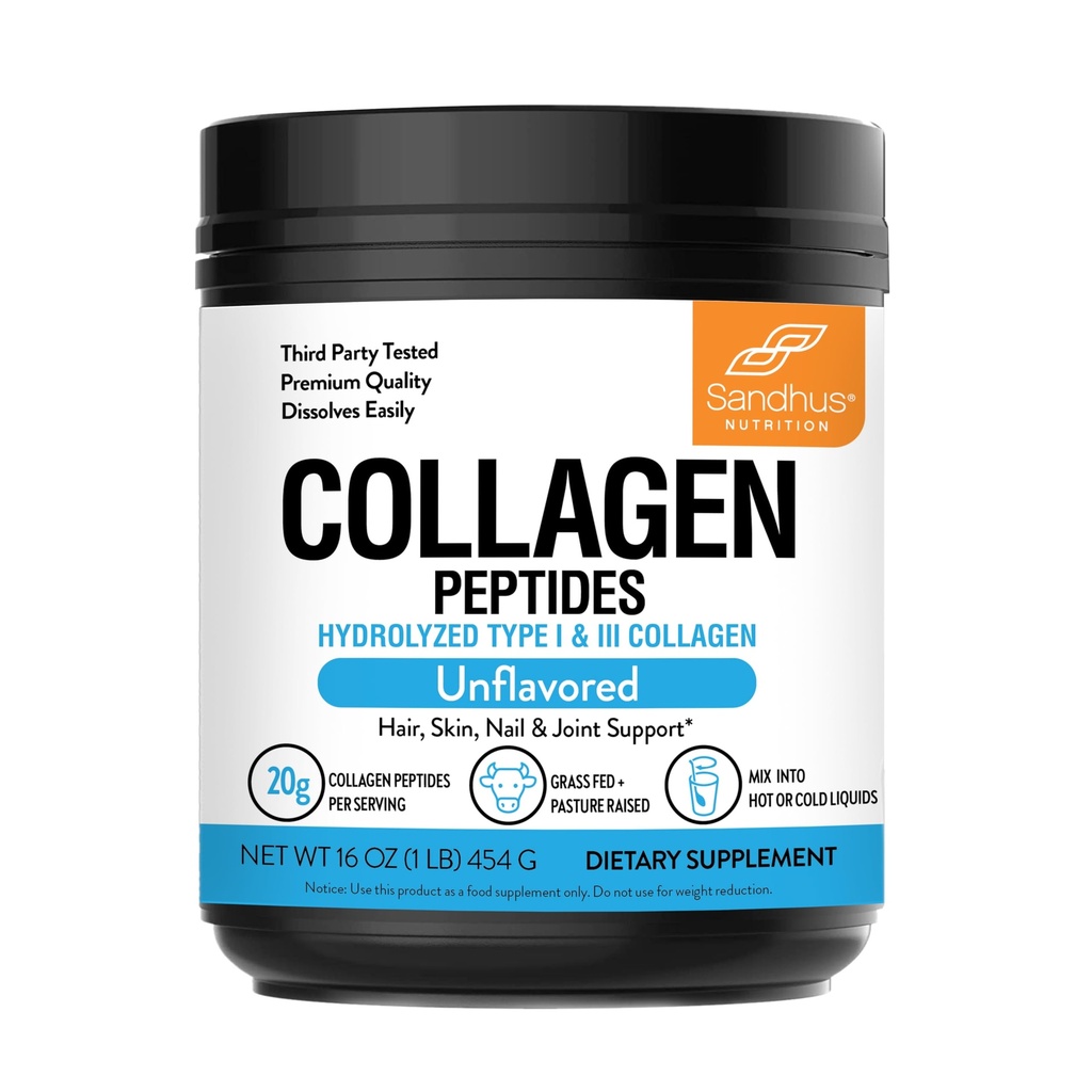 Sandhu's Collagen Peptides Powder