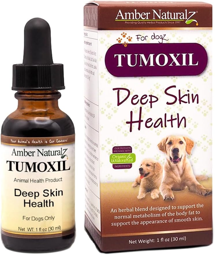 Amber NaturalZ Tumoxil Deep Skin Health συμπλήρωμα βοτάνων για σκύλους και κουτάβια 