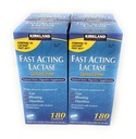 Υπογραφή Kirkland ταχείας δράσης λακτάση, (4 Pack) 720 caplets
