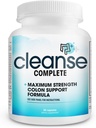 Cleanse Complete - Triple Strength Enabled Colon Cleansefor Optimal Colon Health and Colon Care.
