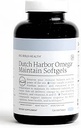 Big Bold Health Dutch Harbor Omega Maintain Softgels - Premium Alaskan Cod Liver Oil (120 Count) - Sustainably Sourced Omega-3 Supplement with EPA, DHA, DPA - Natural Vitamins A & D - MSC Certified