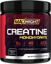 Creatine Monohydrate Powder, Micronized, 5g Per Serving, Unlavored & Highly Soluble, No Filler, Build Muscle & Enhancate Performance for Men & Women, 45 Servies