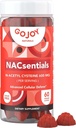 GOJOY 7-σε-1 Gummies χωρίς ζάχαρη – NACsentials 600mg N-Ακετυλοκυστεΐνη με Βιταμίνη C, ALA, Quercetin & Ασταξανθίνη – Αντιοξειδωτικό & Ηπατικό Detox Υποστήριξη – Vegan & Keto-Friendly – 60 Gummies