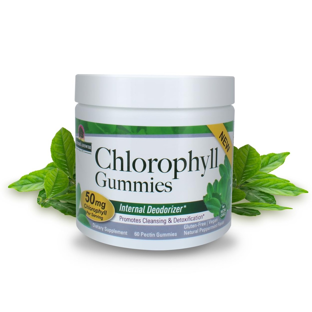 Απάντηση της φύσης Chlorophill Gummies 60 Count 