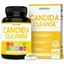 Candida Cleanse Detox (60 Count) Advanced 11-in-1 Formula for Overgrowth treatment with Candida Killer Complex for Men and Women - Third Party Tested - Made in USA