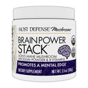 Host Defense BrainPower Stack Powder - Στοχευμένη υποστήριξη του εγκεφάλου συμπλήρωμα - σκόνη Mushroom συμπλήρωμα με το Lion's Mane, Niacin (B3) & βιταμίνη B12 - Herbal Brain Support - 100g (66 Servings)*