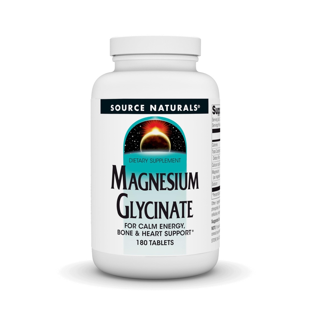 Source Naturals Γλυκινικό μαγνήσιο, Χηλικό για υψηλή απορρόφηση 