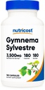 Nutricost Gymnema Sylvestre 3.500mg (20:1 Extract) από 175mg, 180 κάψουλες - Μη ΓΤΟ, Χωρίς γλουτένη, και χορτοφάγους Φιλικούς
