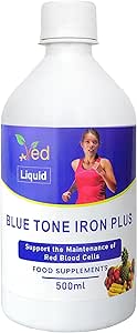Ved Natural Liquid Iron Supplement, Mix Fruit Flavour with Vitamin C, Υψηλή Απορρόφηση, Ενισχύει την Ενέργεια και Ενισχύει την Ανοσία, Άνδρες Γυναίκες, Απαλό Στομάχι, 25 Ημέρα Προμήθεια.