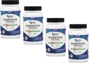 Zenesis Labs Digestive Enzymes - με Amylase, Bromelain, Protease, Lipase & 14 Άλλα ένζυμα Μαζική παροχή 360 καψακίων (4 Bottle Set - 90 Caps/Bottle)
