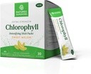 Nature's Sunshine Chlorophyl Stick Packs: Supercharge Your Detox and Boost Gut Health in Convenient, Delicious Stick Packs (Γλυκό Μελόνι)