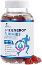 B-12 Vitamin Energy Gummies 4500mcg - Extra Strength B12 Gummy Μασώμενα για την ενέργεια Μεταβολισμός & Ανοσολογική Υποστήριξη - Συμπλήρωμα διατροφής για γυναίκες, άνδρες, & παιδιά - Μη-GMO, Vegan, Berry Γεύση - 120 Count