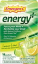 Emergen-C Energy+, με βιταμίνη Β, βιταμίνη C και φυσική καφεΐνη από πράσινο τσάι (18 κόμης, βατόμουρο Acai Γεύση) συμπλήρωμα διατροφής μείγμα ποτών, 0,33 ουγγιά συσκευασίες σκόνης