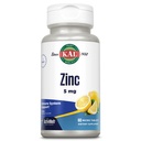 KAL Zinc 5mg δισκία - Συμπληρώματα ψευδαργύρου για γυναίκες και άνδρες, ανοσοποιητική υποστήριξη, γρήγορη-διάλυση για βέλτιστη απορρόφηση, φυσικό άρωμα λεμονιού, χορτοφαγικά - 60 μικροδισκία