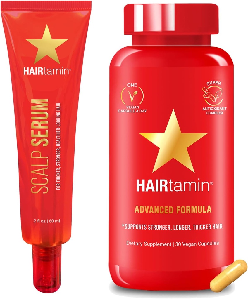 HAIRtamin Advanced Hair & Scalp Serum Pack 