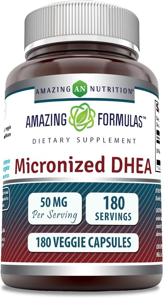 Amazing Formulas Micronized DHEA Supplement 