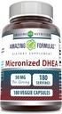 Amazing Formulas Micronized DHEA Supplement 