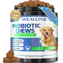 200 PCS Προβιοτικά για σκύλους - Προβιοτικά σκύλου για την υγεία των ούρων, Digestive Υποστήριξη & Ichy Skin Relief Pet Diarrhea Αέριο Θεραπεία - Προβιοτικά, Digestive Ένζυμα, Πρεβιοτικά, Κολοκύθα