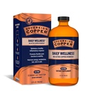 Sovereign Copper Bio-Active Copper Hydrosol, 32 fl oz (946 mL) | 99.999% Ultra Pure Copper I & II Hydrosol Supplement for Collagen, Joints, Bones, Strong Hair, Skin & Nail Support, 10 ppm