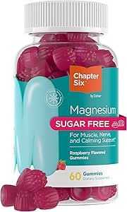 Zahler Magnesium Gummies - Ζάχαρη Δωρεάν Μαγνήσιο Κιτρικό Gummies για τους μυς, το νεύρο και την ηρεμία Υποστήριξη - Χαλαρωτικό Μη Γλουτένη GMO Δωρεάν Μασώμενα Μάσημα Μασώμενα Βατόμουρο Γεύσεις Μαγνήσιο για ενήλικες (60 Count)
